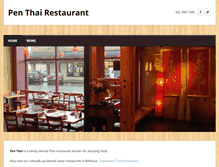 Tablet Screenshot of penthai.com